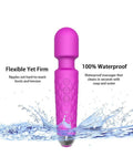 Full Body Massager for Women & Men, Rechargeable Wireless Massager Machine for Handheld Massager with Medical Grade Silicone, 8 Speeds, 20 Modes